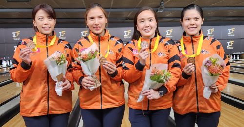世界杯保龄球赛  马女团夺铜牌
