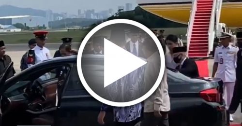 汶莱苏丹当司机 亲自载安华