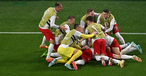 ◤2022卡塔尔世界杯◢创造波兰历史    莱万终破世杯进球荒