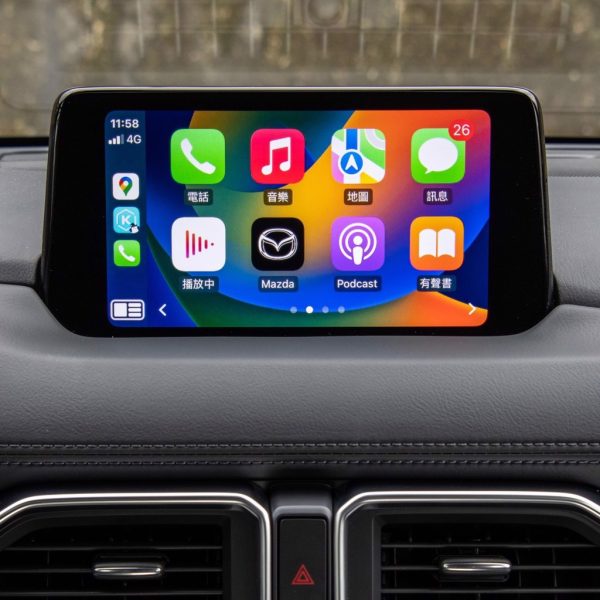 ▲支援Android Auto与Apple CarPlay连结。
