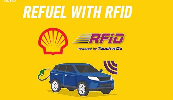 ▲在特定的Shell油站可以使用Touch N‘ Go RFID付费。