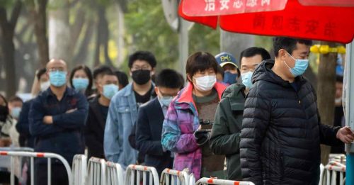◤全球大流行◢中国增1万535新冠病例 广州海珠区延长防控