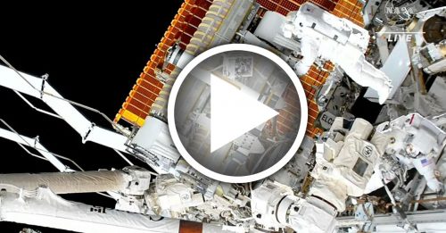 美宇航员太空漫步7小时 成功为ISS更换太阳能板