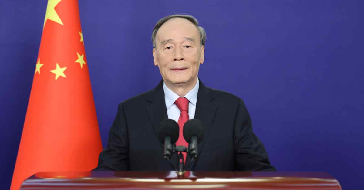 中国国家副主席王岐山。