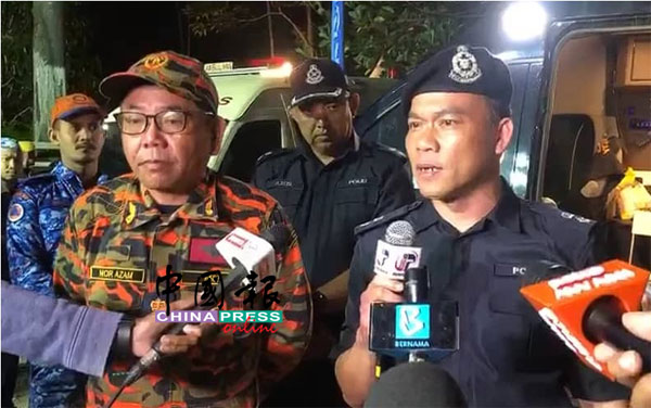 峇冬加里露营地土崩