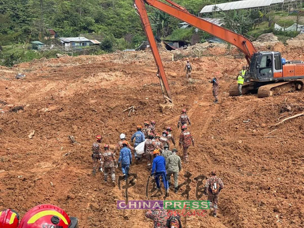 峇冬加里露营地土崩, Batang Kali landslide