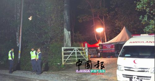 ◤Live 滚动‧露营地土崩第六天◢ 雨虽停 安全因素 今晚不恢复搜寻