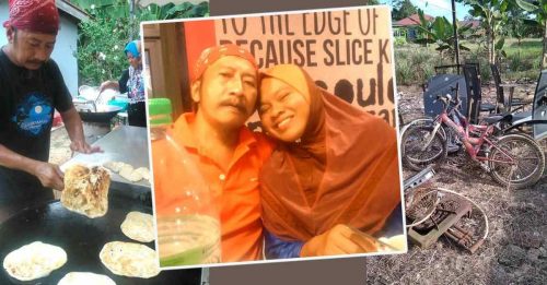 我们辛苦，你们也难 开档拾荒养病妻 RM1煎饼不起价