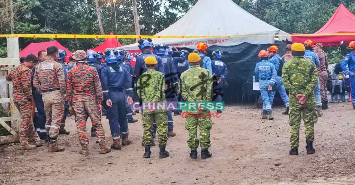 ◤Live 滚动.露营地土崩第四天◢ 搜救队通过地面探测雷达 发现农场地底下5“物体”