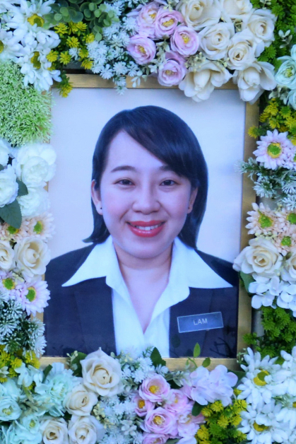 民众华小女教师林淑敏周二（20日）早上，在隆市增江积善堂出殡。