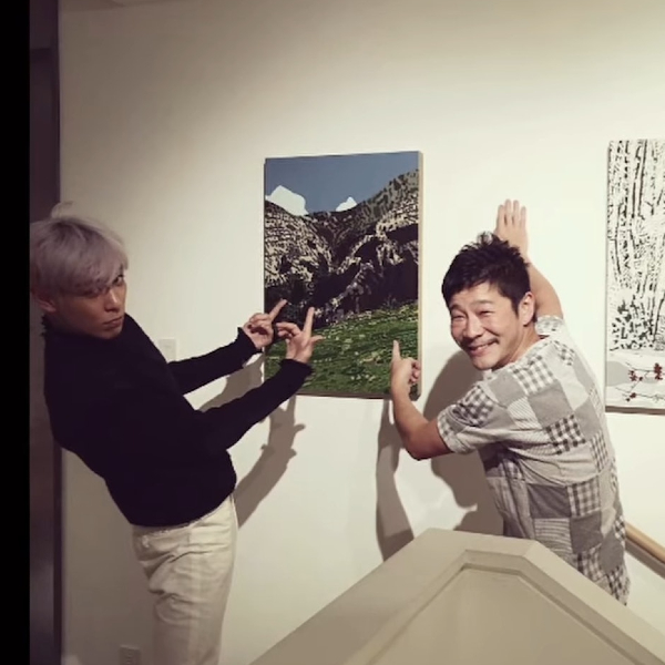 T.O.P提及与前泽友作交情。(视频截图)