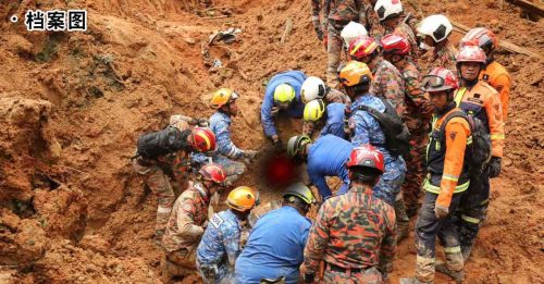 ◤峇冬加里露营地土崩◢搜救不慎跌伤 民防部队员受伤