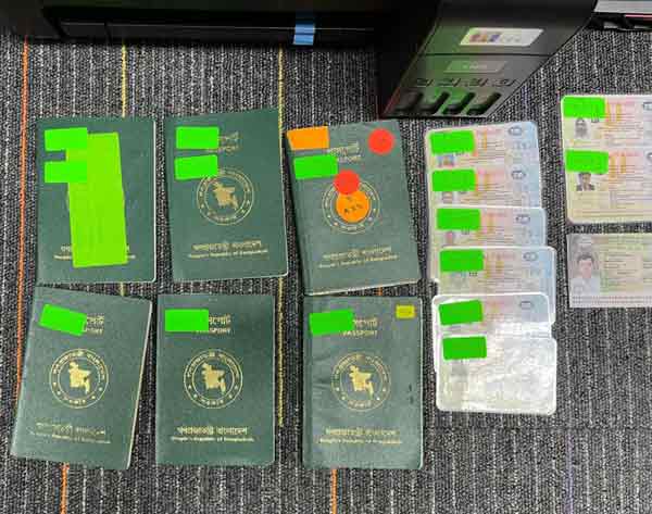 嫌犯向孟加拉籍的外劳提供假工作证及护照。