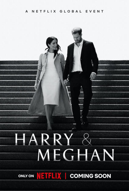 哈里与梅根Netflix纪录片海报。