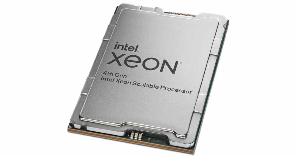 英特尔10日推出的最新第四代Xeon伺服机处理器。