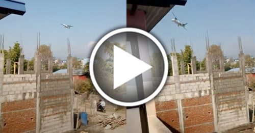 ◤尼泊尔客机坠毁◢ 客机失事前影片曝光 空中侧倾朝地面俯冲爆炸