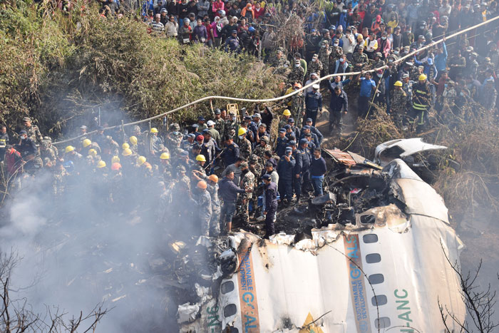 尼泊尔客机坠毁, NEPAL ACCIDENT AIR