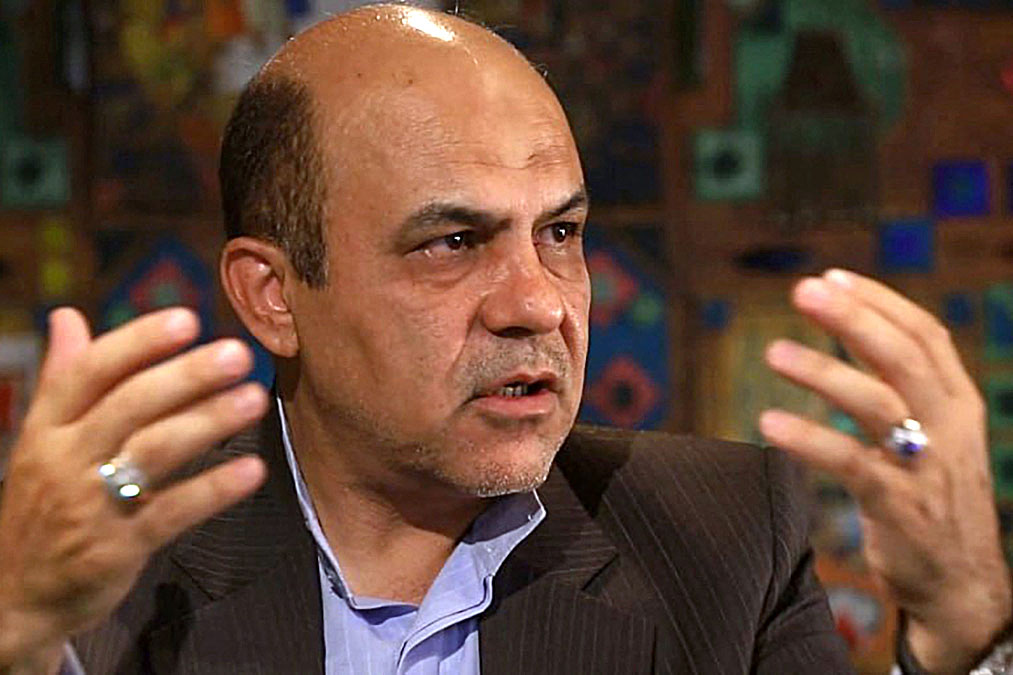 (FILES) In this undated handout file picture provided by Khabar Online news agency shows, former Iranian deputy of defence minister, British-Iranian national Alireza Akbari, during an interview in Tehran. - Akbari was executed after being sentenced to death for 