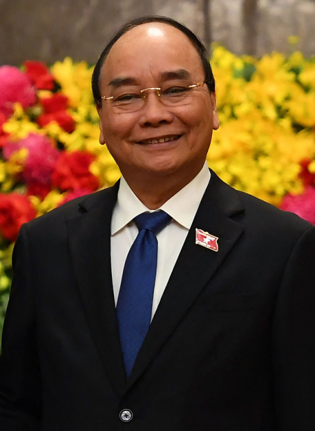 阮春福已辞去越南国家主席。（法新社）