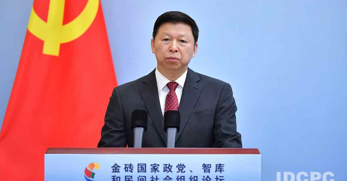 新任的中国国台办主任宋涛。