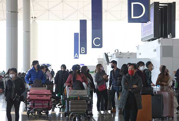 airport HongKong 香港机场 机场客运量