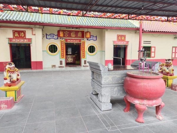 广福宫外观。