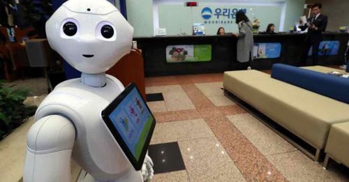 韩自动化程度世界第一 机器人取代人类工作时代来临？
