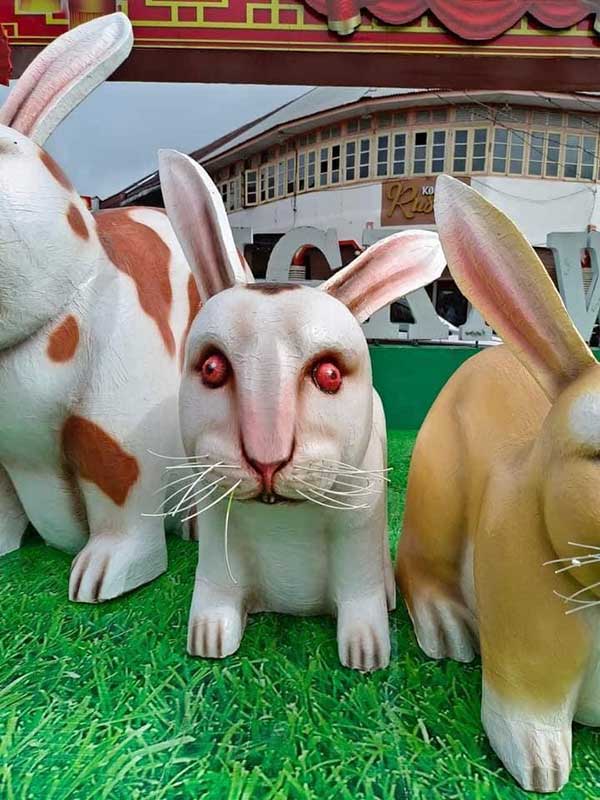 rabbit CNY 兔 农历新年 Kota Singkawang