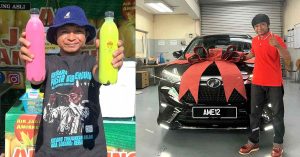 摆摊卖jagung水5年拥新车 马来男星车牌成亮点【内附音频】