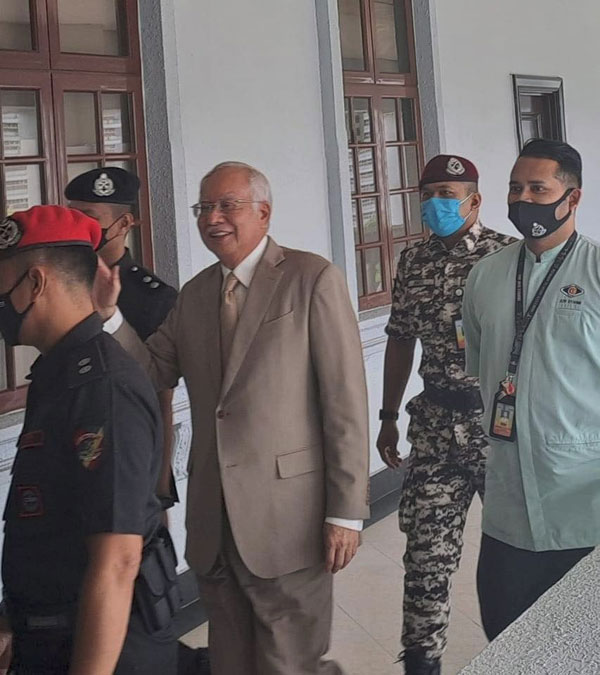 纳吉, Najib, 纳吉入狱, Najib imprisonment