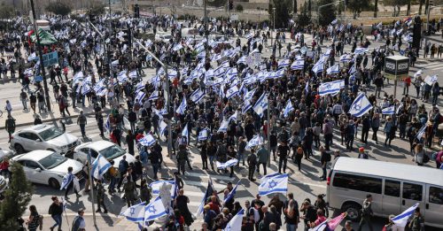 抗议司法改革 以色列爆发新一轮示威