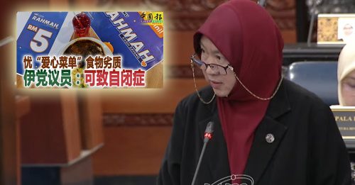 批评“关爱菜单”引起风波 伊党议员哈丽玛国会道歉