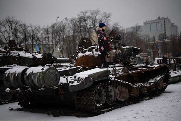Russia Ukraine War tank 俄乌开战 新冠肺炎 坦克