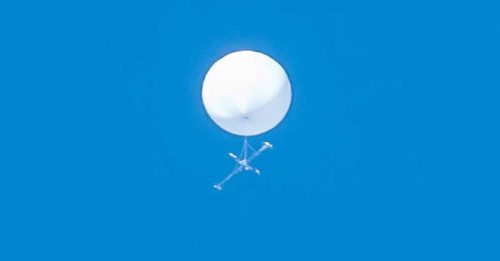 强烈怀疑中气球4闯领空 日促勿重犯  或武器击落
