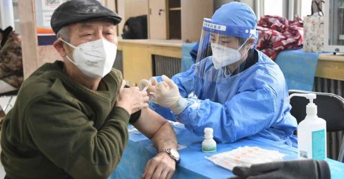 ◤全球大流行◢中国单日434人在院染疫亡  较峰值下降90%