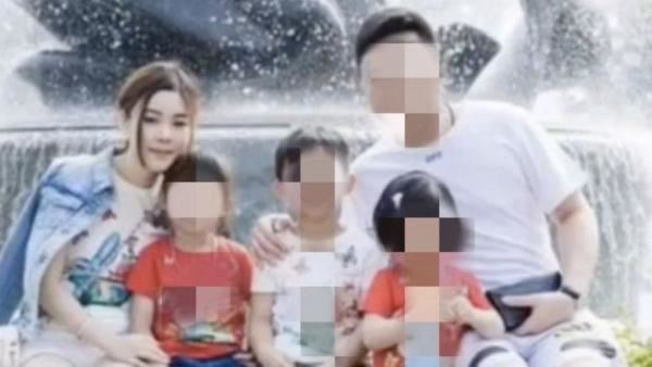 蔡天凤与现任丈夫曾带孩子们到迪士尼乐园玩。