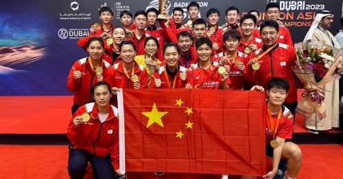 ◤亚洲羽球混合团体赛◢    派二线队一样无敌  中国男女队实力太平均
