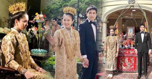 满身黄金行峇峇娘惹传统婚礼 最美跨性人风光出嫁