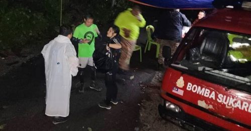 受大雨影响 8华裔登山客被困3小时