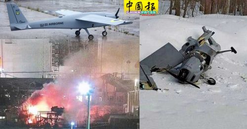 ◤俄乌战争一周年◢ 乌无人机首袭莫斯科 普汀令加强边防控制