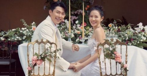 孙艺珍结婚1周年 公开隐藏版婚纱照