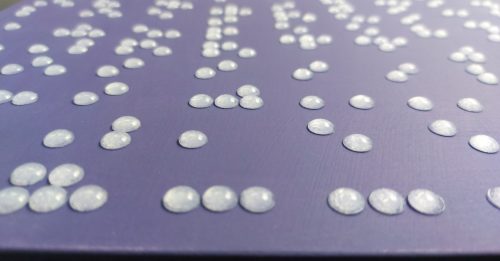 ◤艺文导报◢林伟豪为视障人士作画