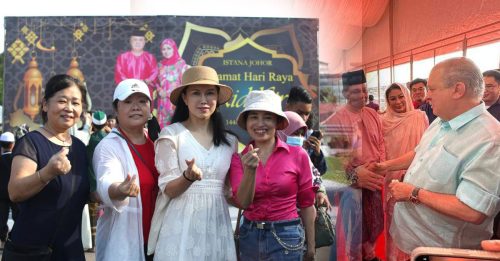 柔佛王室開放門戶活動 中國遊客參與同慶