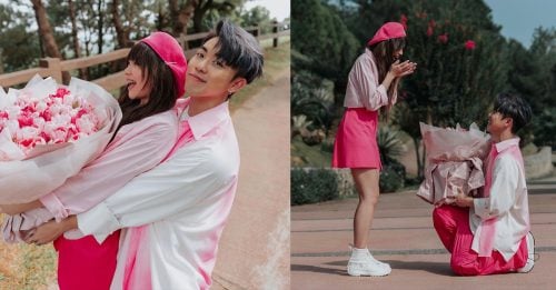 爱情长跑7年 3P成员Caven求婚成功