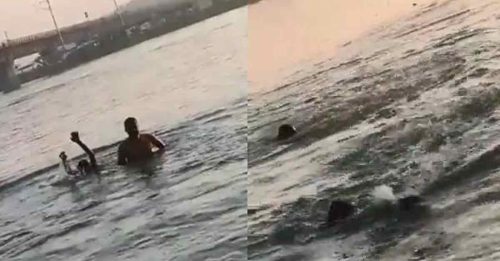 男子溺水当演戏  拍视频“假死” 变真丧命