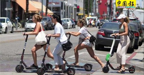 巴黎压倒性多数  赞成禁止共享电动踏板车