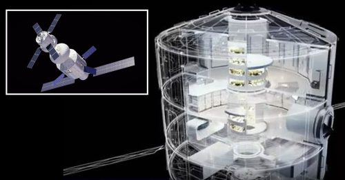 空巴设计太空站 或可用于载人去火星