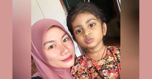 印裔女童不会马来文 巫裔保母为她学淡米尔语
