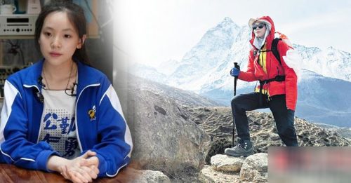 中国16岁女高中生 成功登顶珠峰