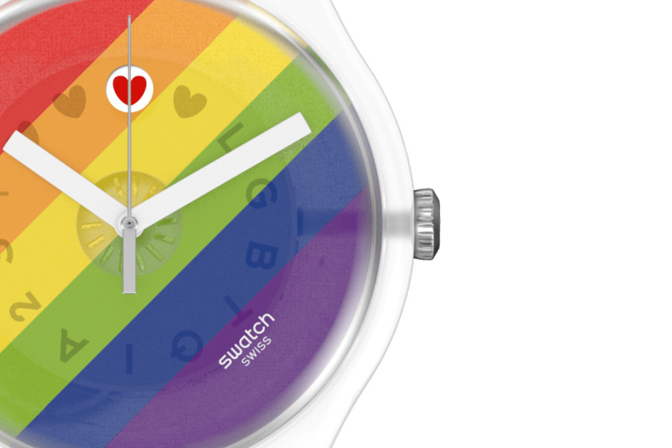 内政部指当局充公的手表印有“LGBTQ”字眼。